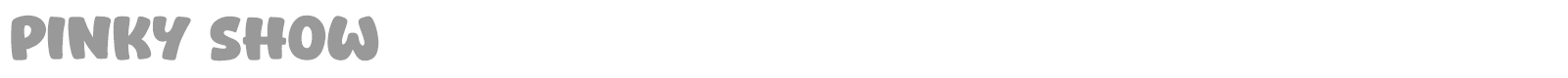 Pinky Show font preview